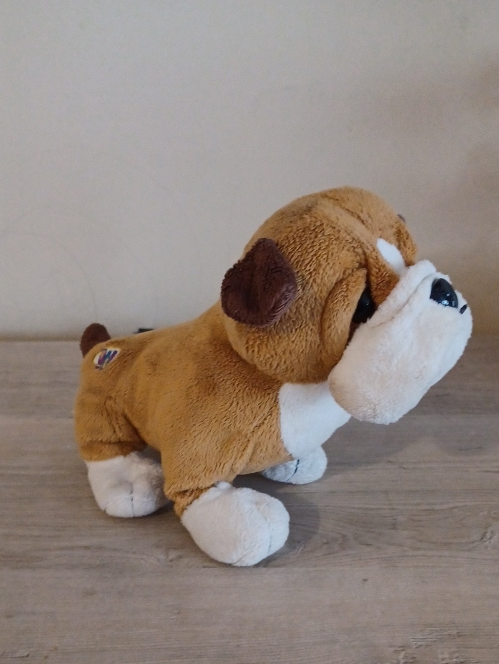 GANZ WEBKINZ Bulldog Mama HM126 and LIL' KINZ Bulldog HS126 NO CODES Plush Dogs
